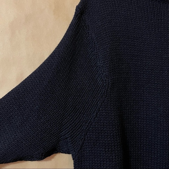 Alexia Ulibarri | NWT Oversized Chunky Knit Sweater Dress Black Zendaya Size XS - Picture 7 of 14